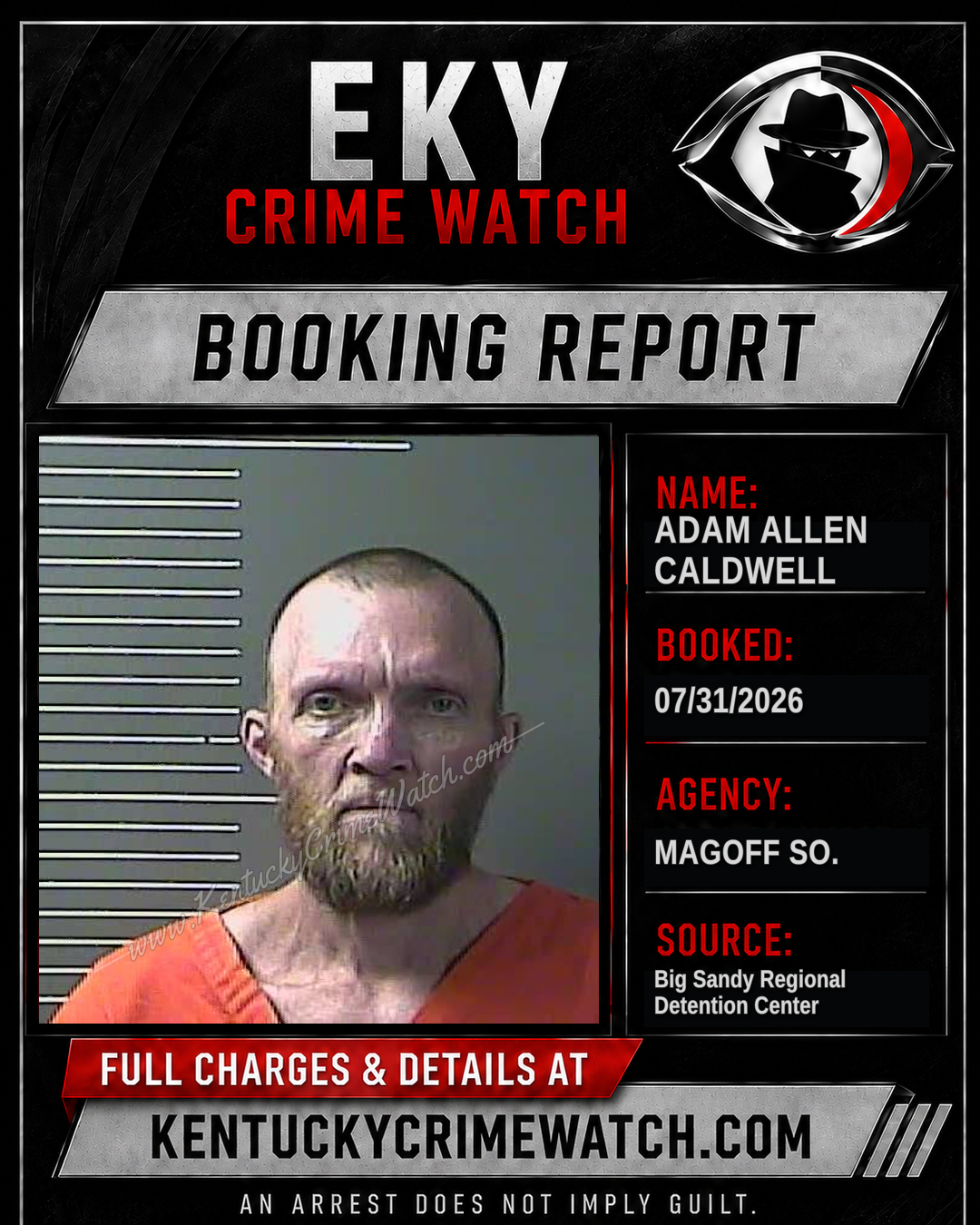ADAM ALLEN CALDWELL booking image