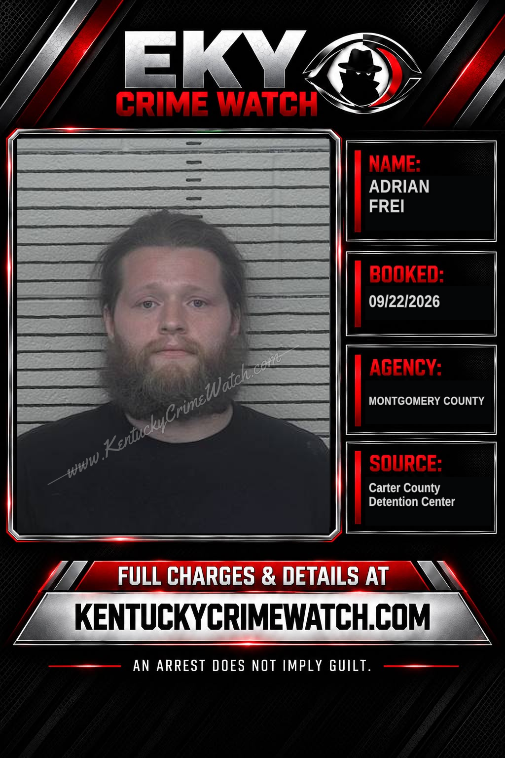 ADRIAN FREI booking image