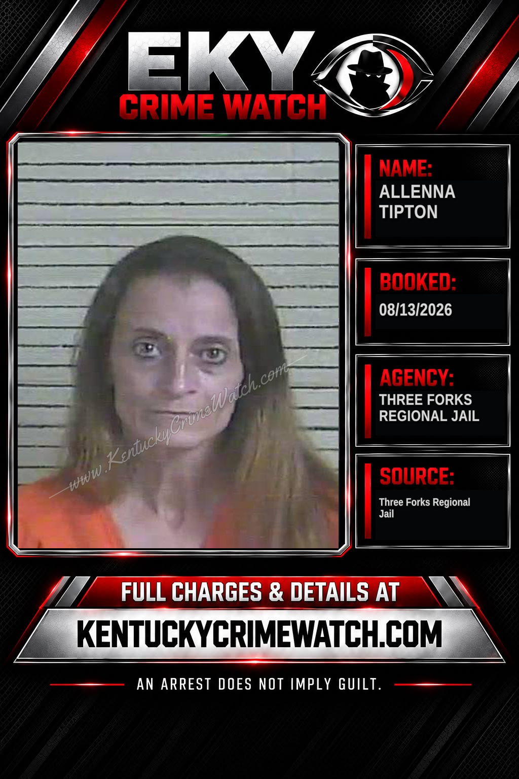 Allenna Tipton booking image