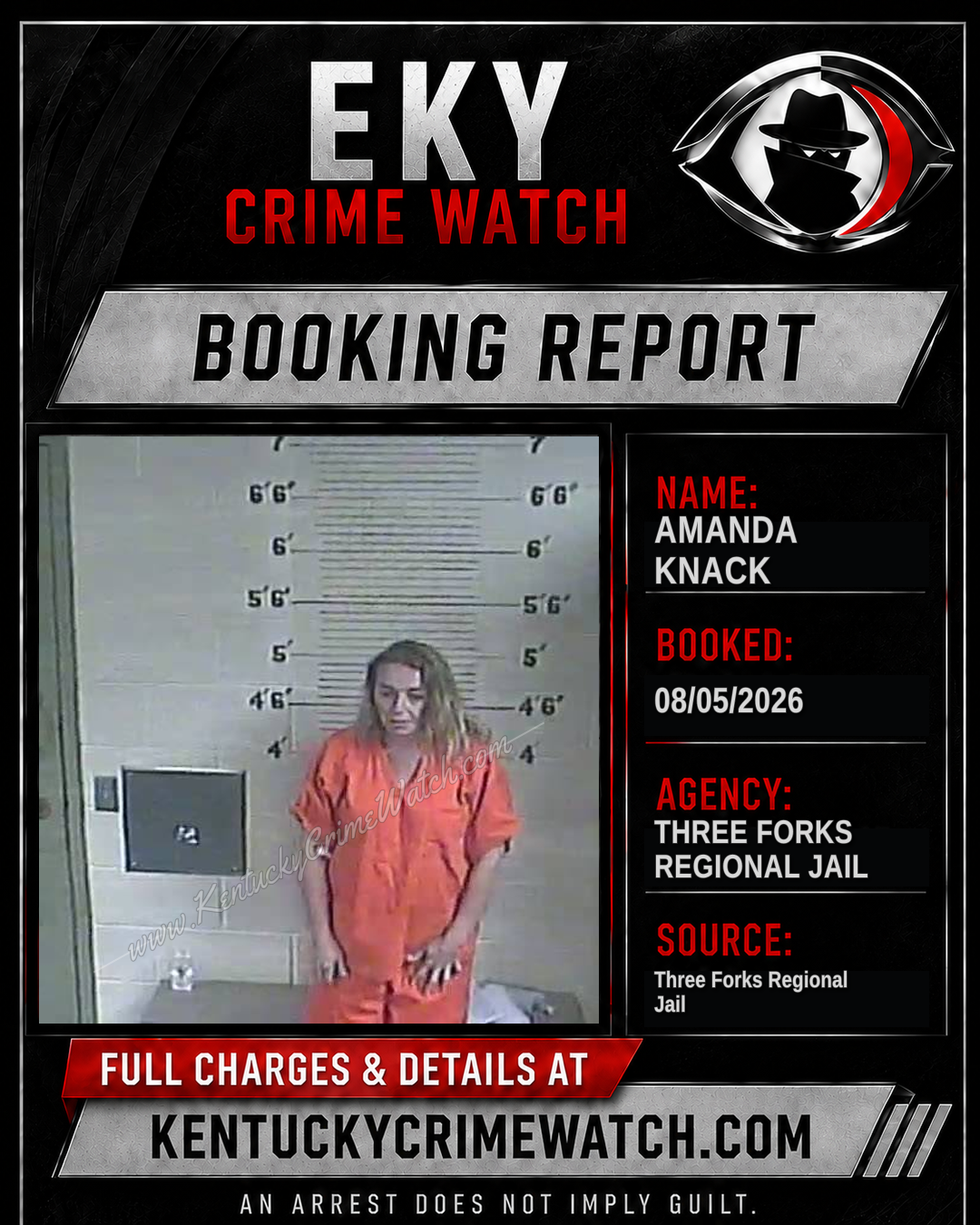 Amanda Knack booking image