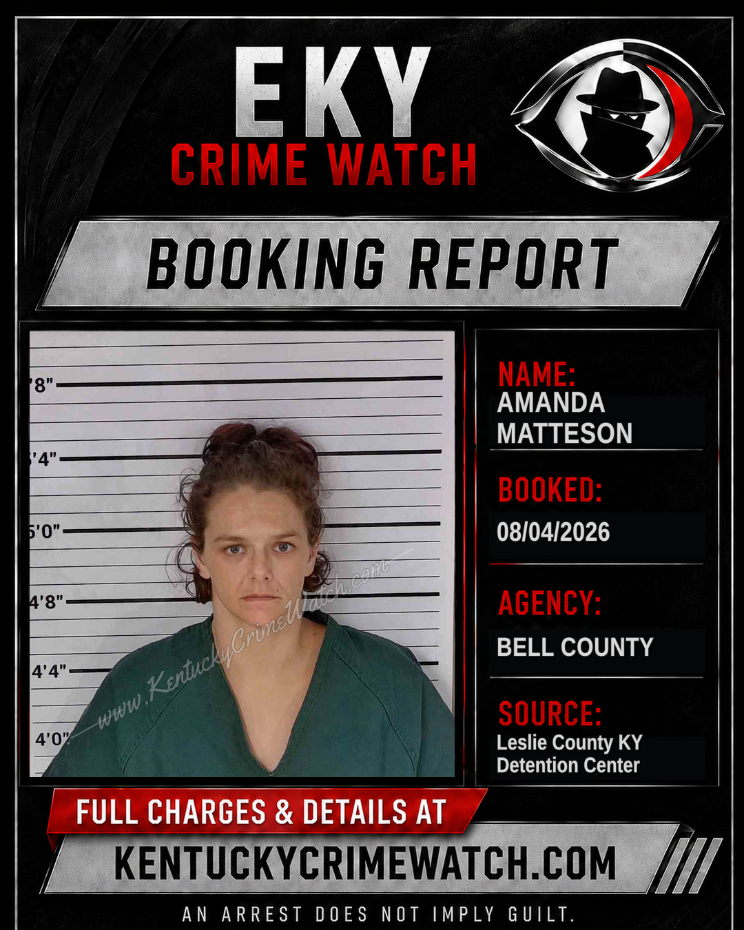 AMANDA MATTESON booking image