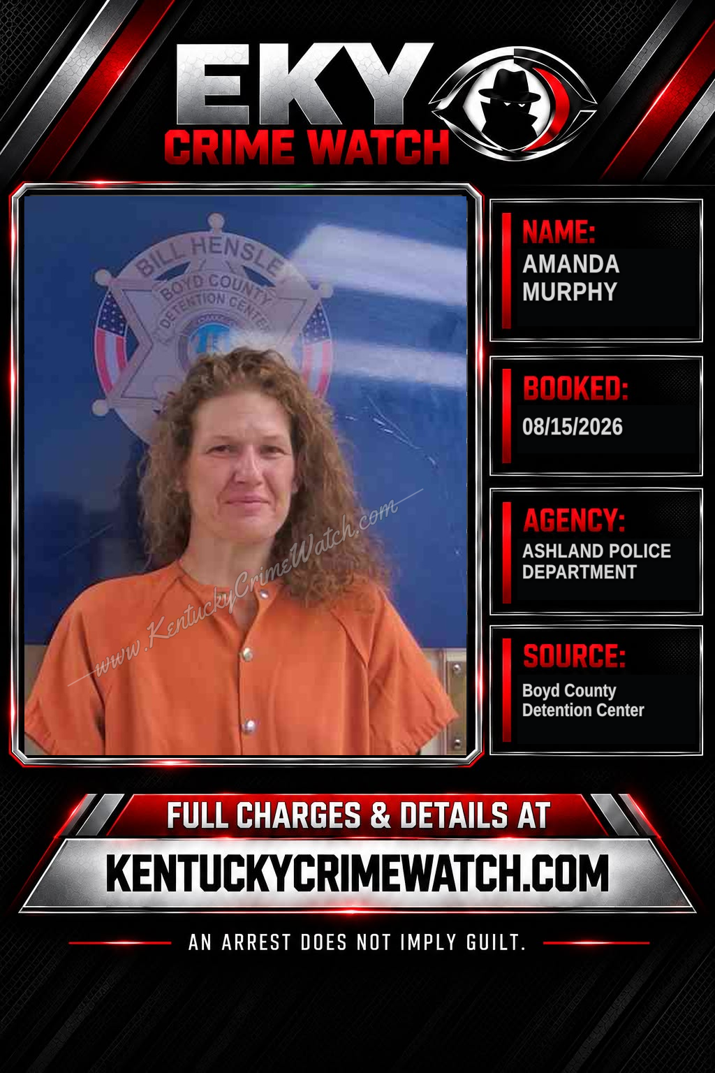 AMANDA MURPHY booking image