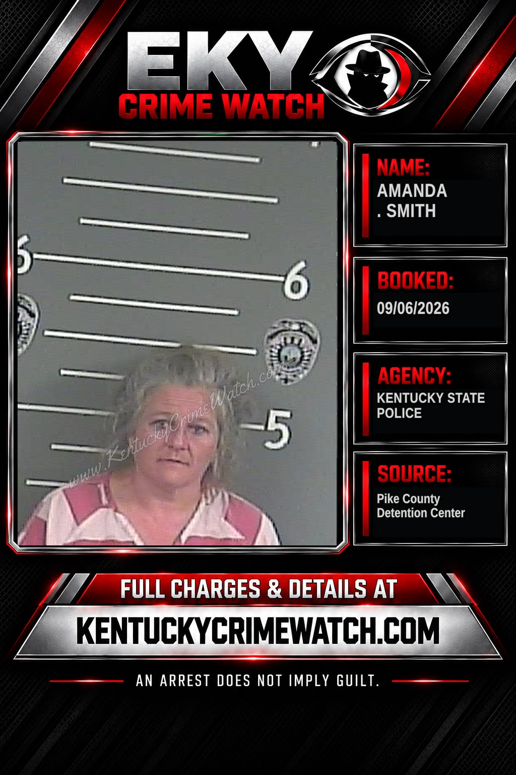 AMANDA . SMITH booking image