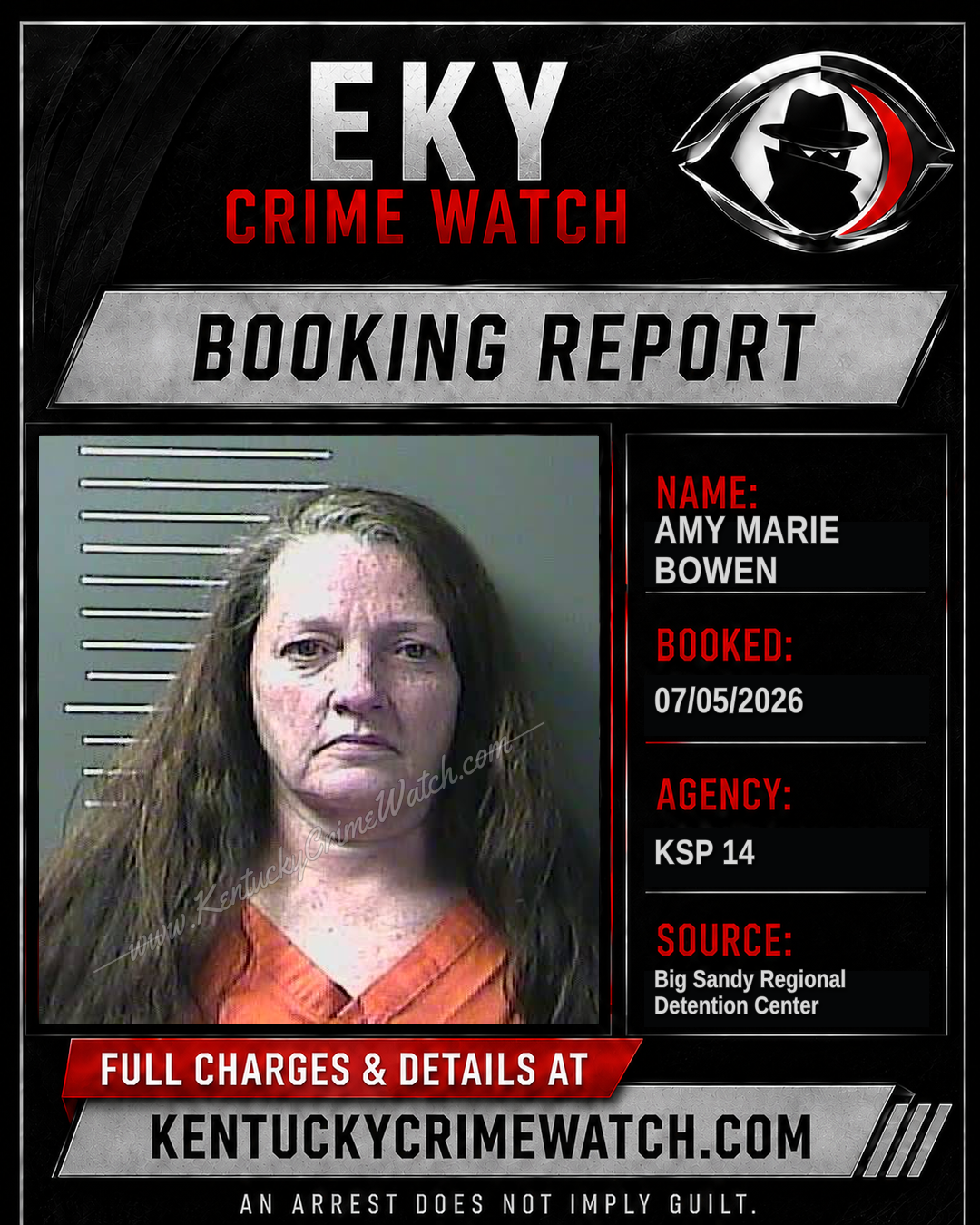AMY Marie BOWEN booking image
