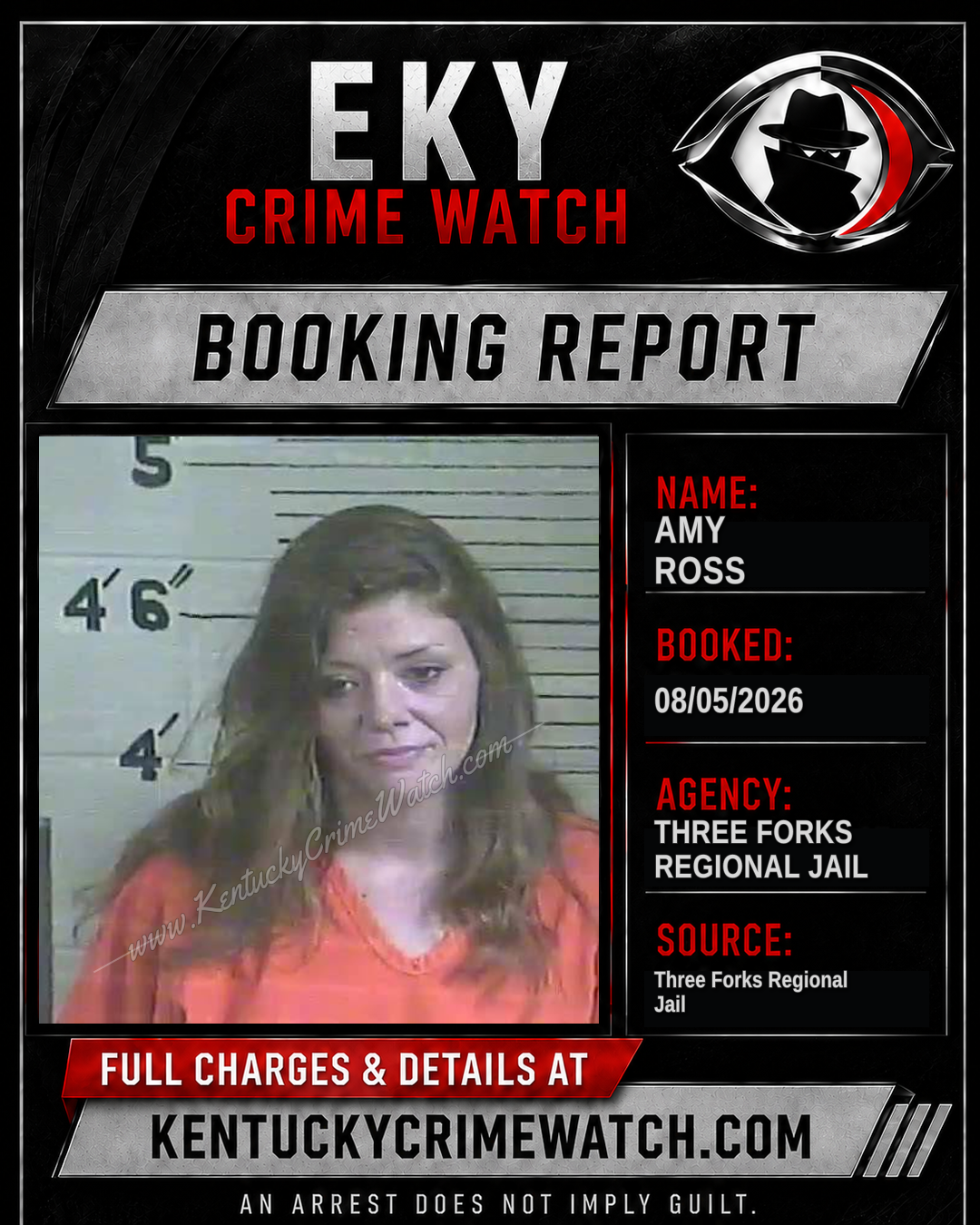 Amy Ross booking image