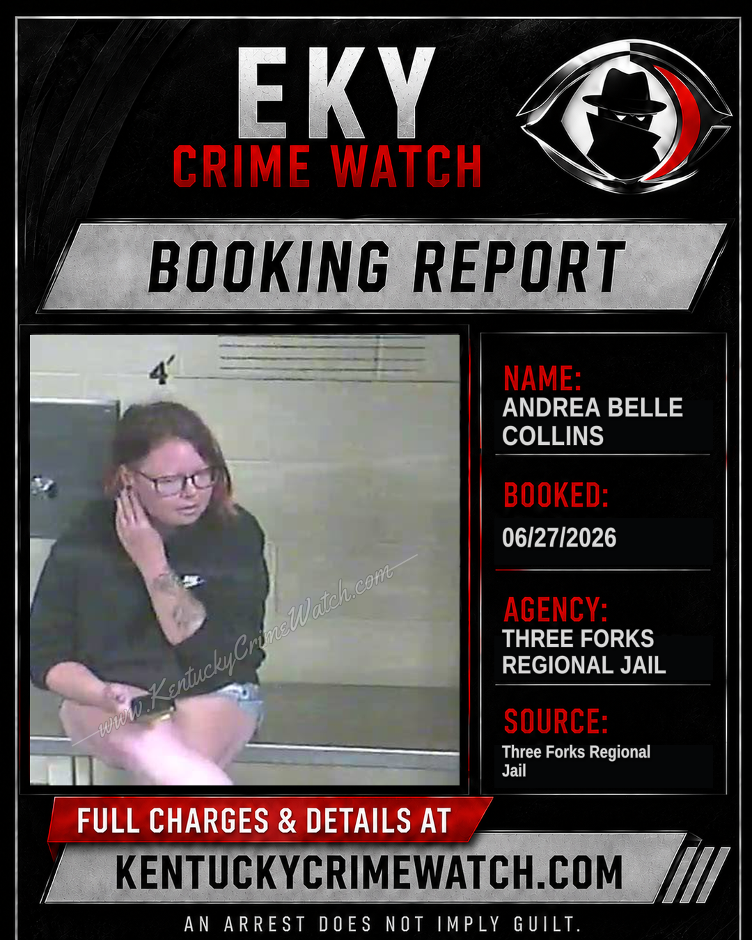 Andrea Belle Collins booking image
