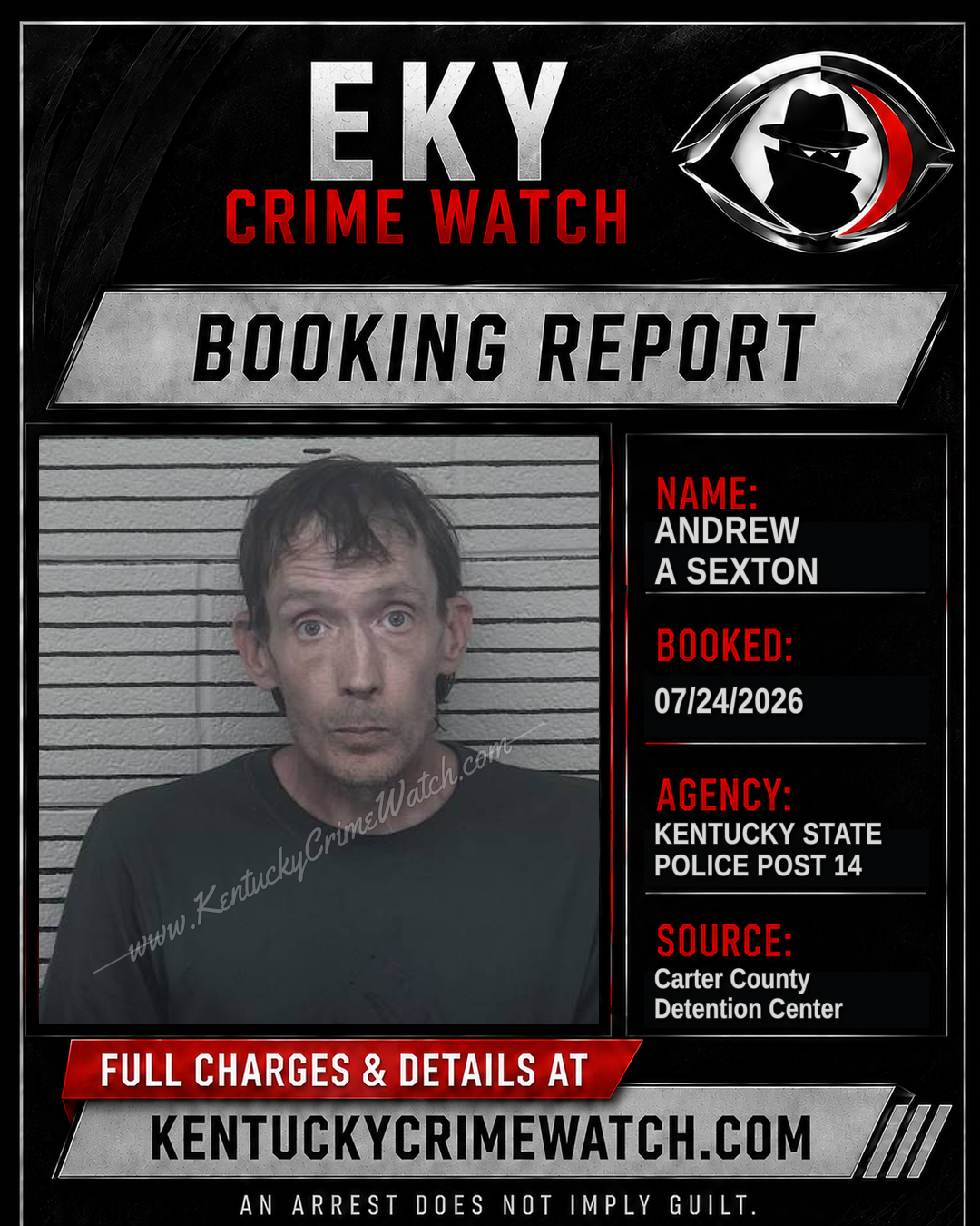 ANDREW A SEXTON booking image