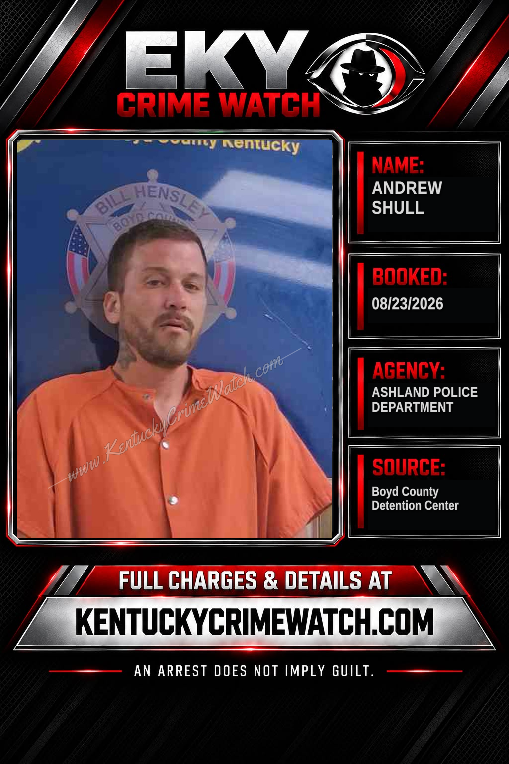 ANDREW SHULL booking image