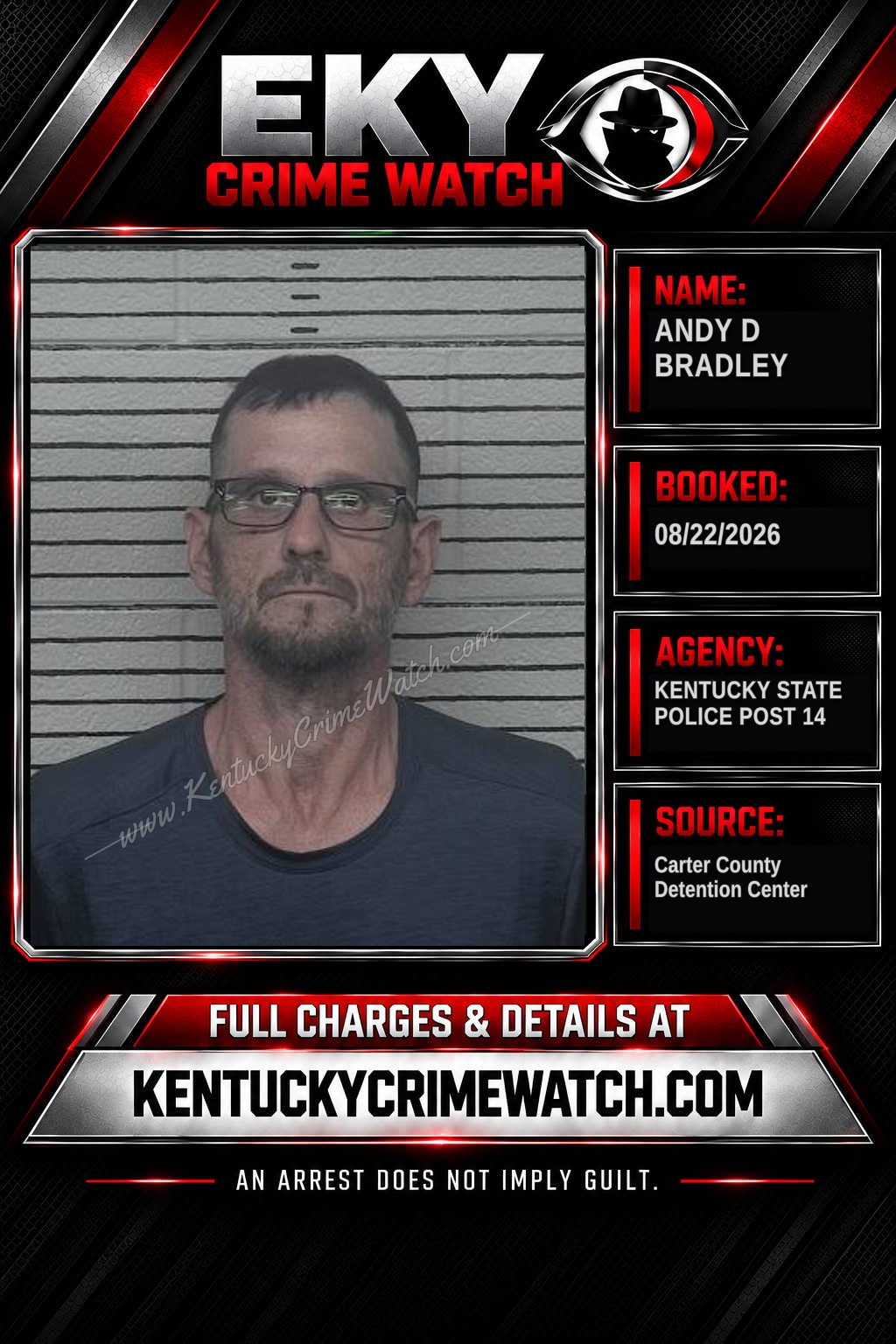 ANDY D BRADLEY booking image