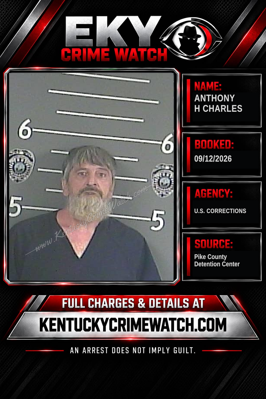 ANTHONY H CHARLES booking image