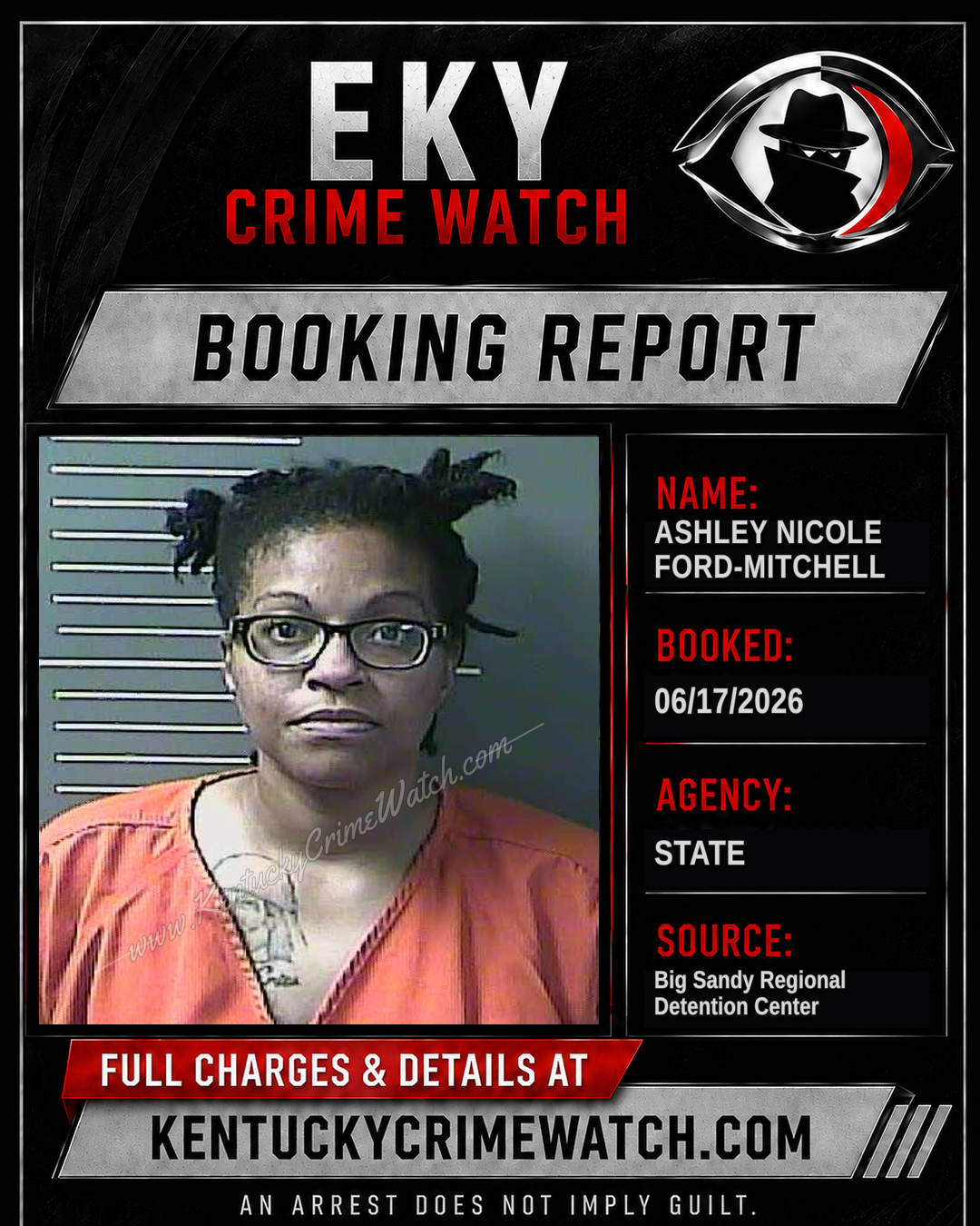 ASHLEY Nicole FORD-MITCHELL booking image
