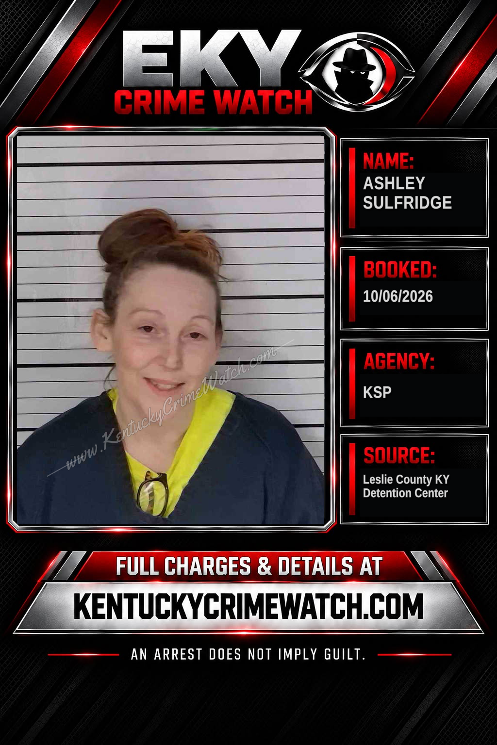 ASHLEY SULFRIDGE booking image