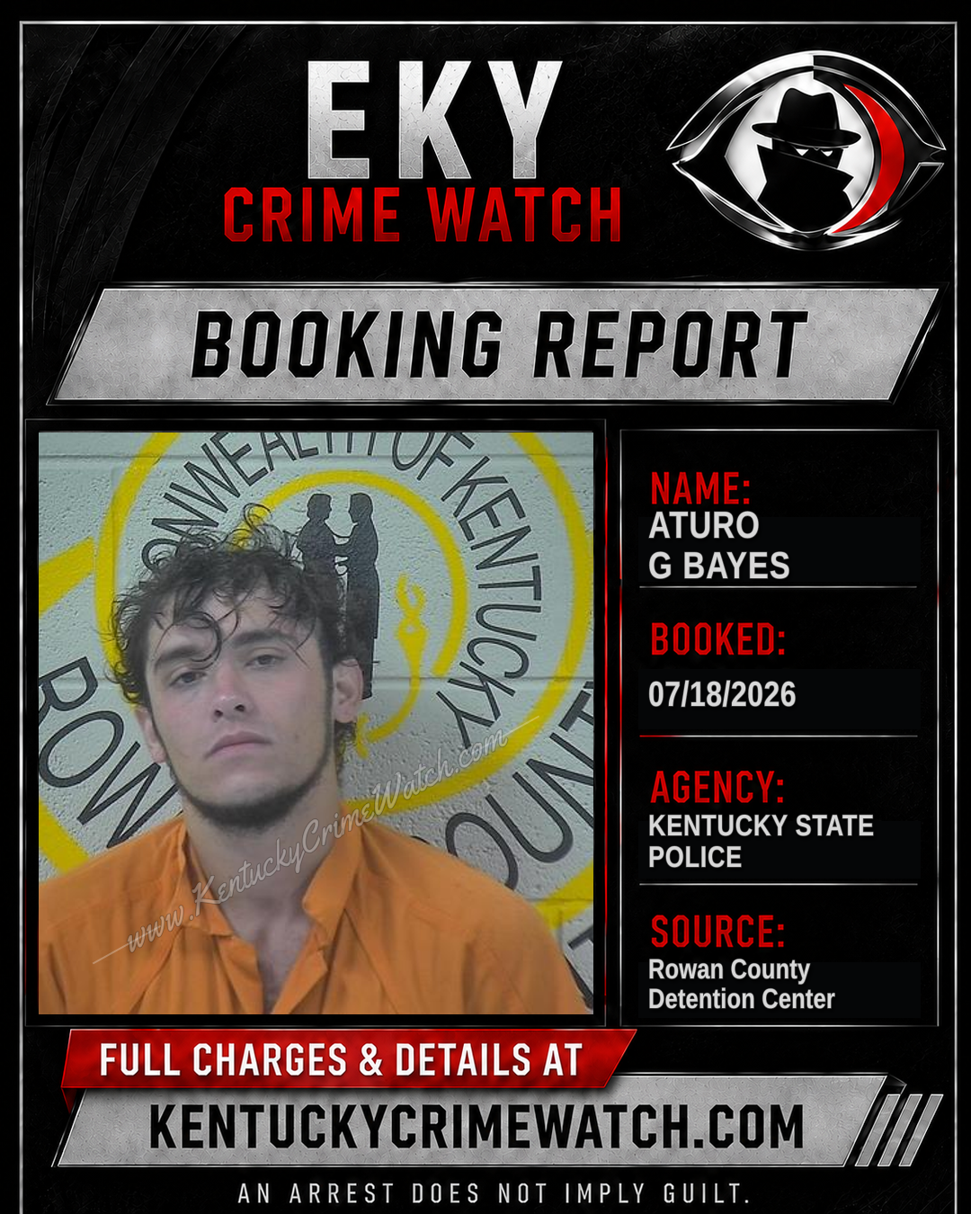 ATURO G BAYES booking image