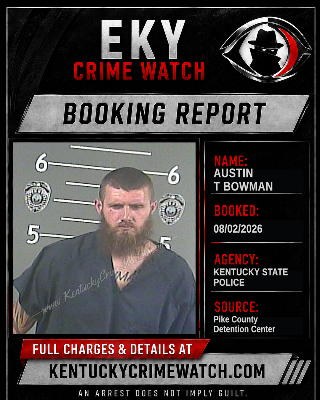 AUSTIN T BOWMAN booking image