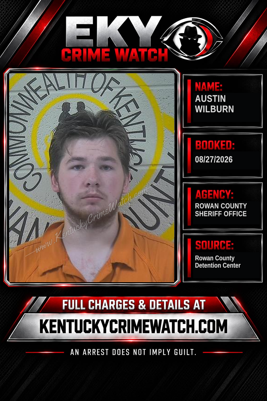 AUSTIN WILBURN booking image