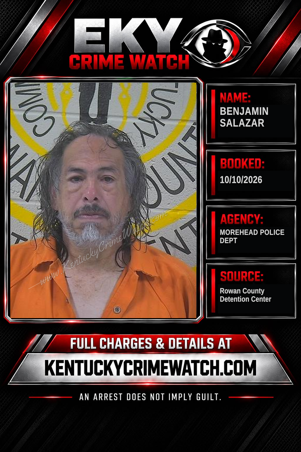 BENJAMIN SALAZAR booking image