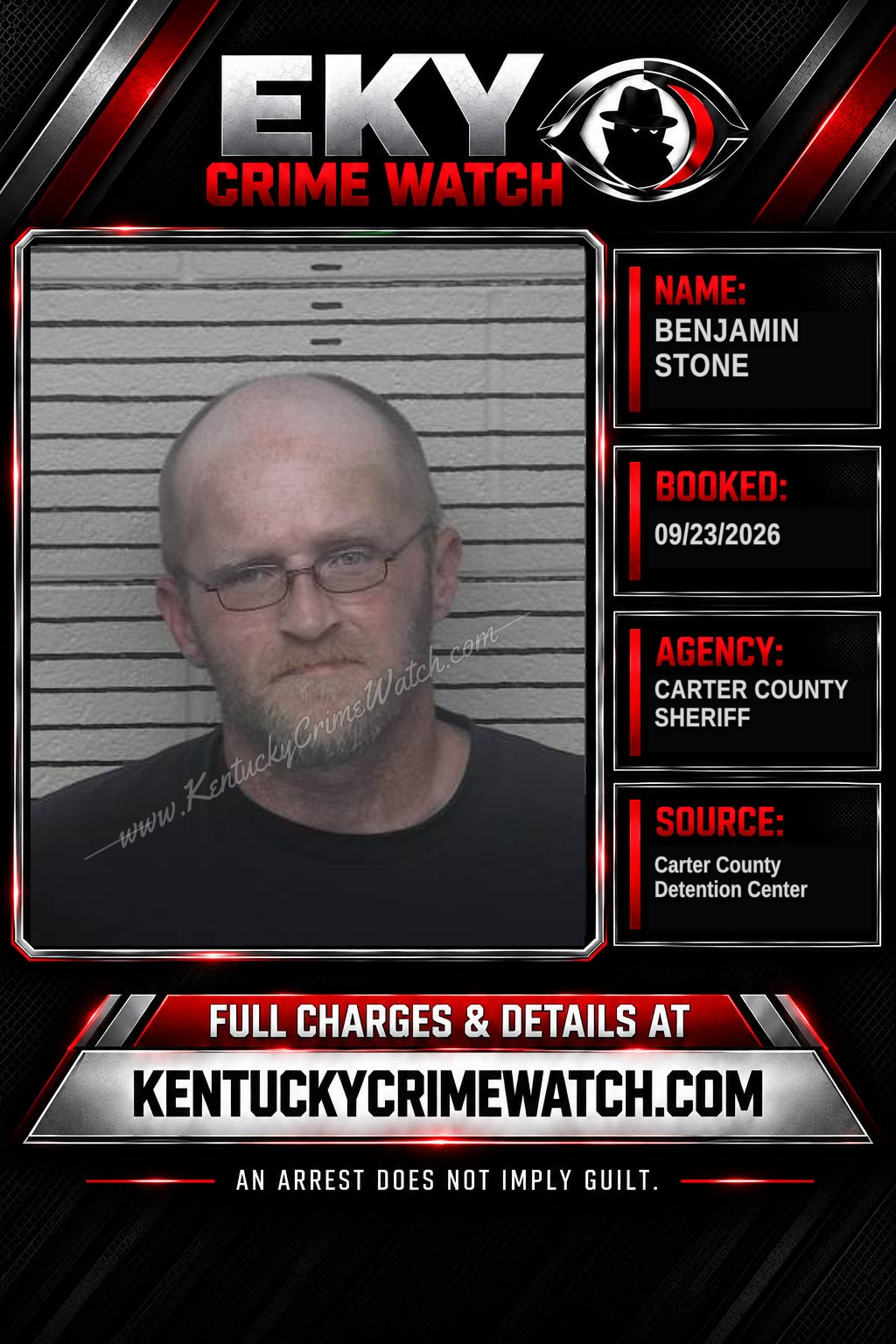BENJAMIN STONE booking image