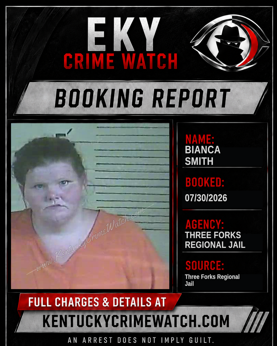 Bianca Smith booking image