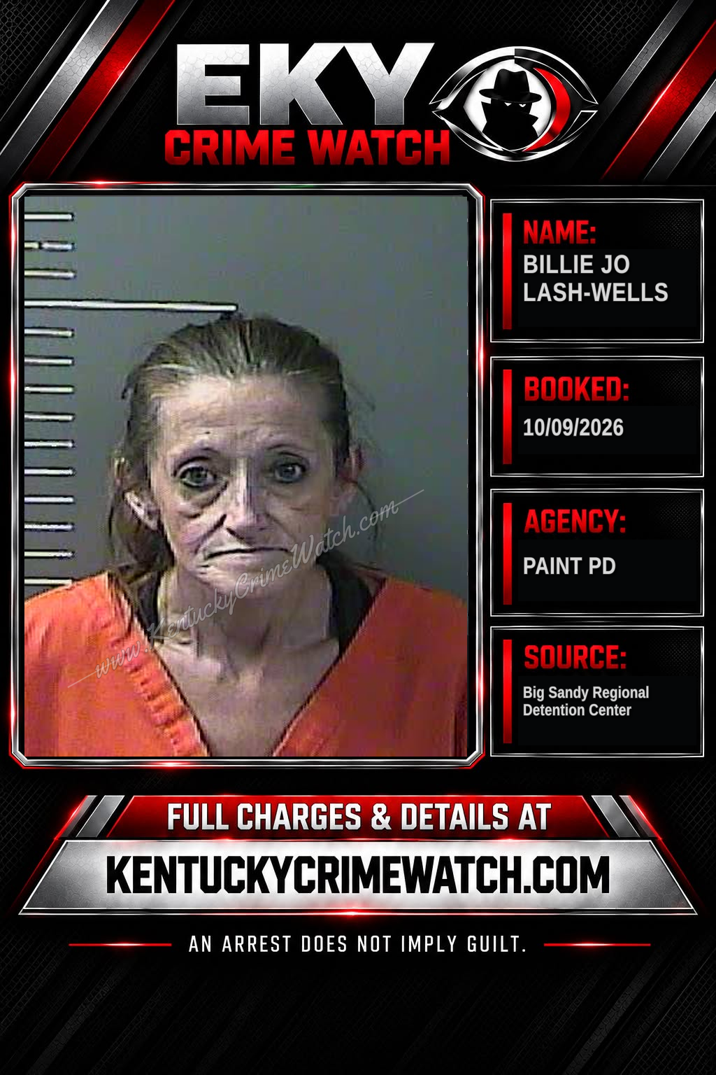 BILLIE JO LASH-WELLS booking image