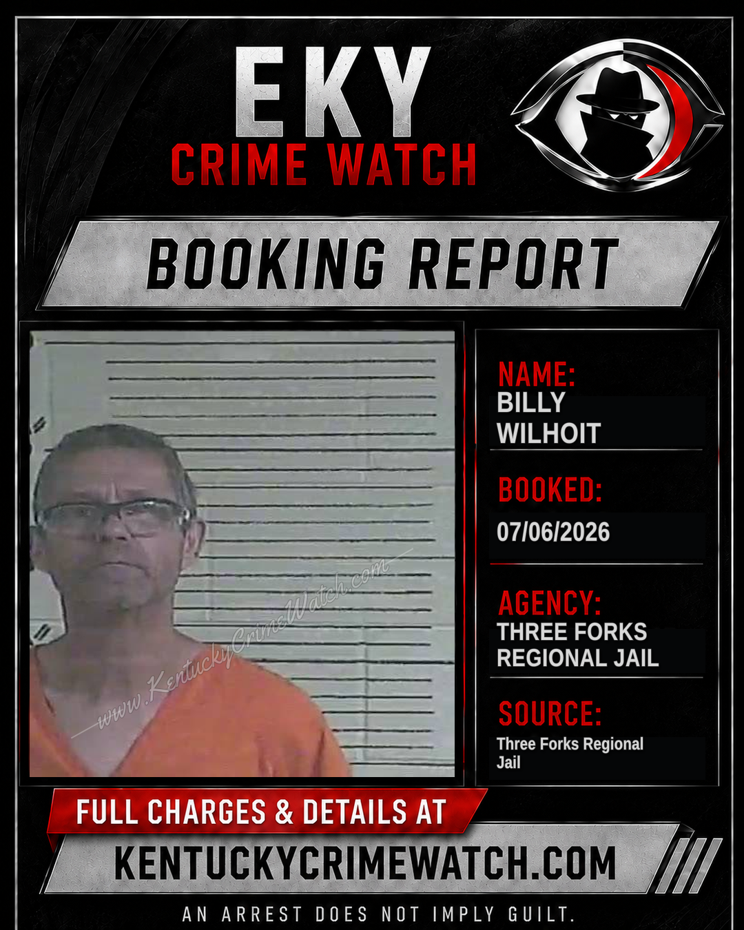 Billy Wilhoit booking image