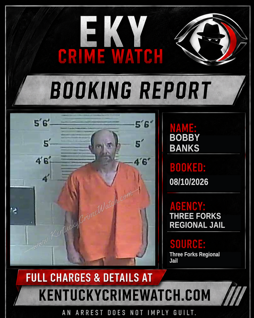 Bobby Banks booking image