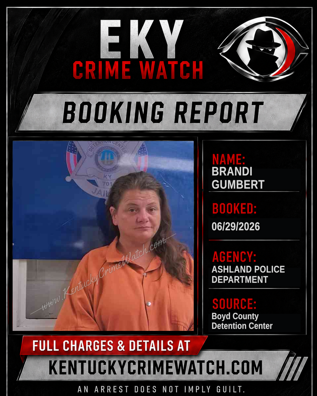 BRANDI GUMBERT booking image