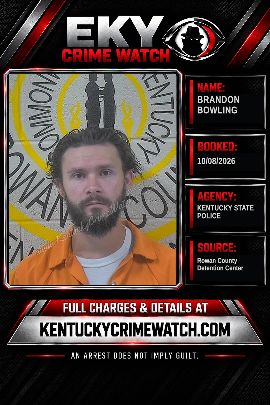 BRANDON BOWLING booking image