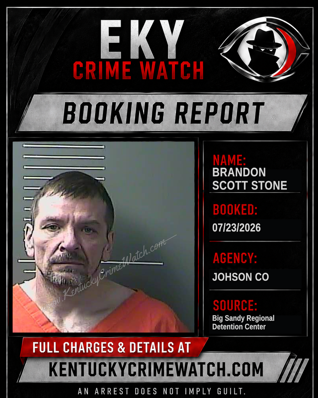 BRANDON SCOTT STONE booking image