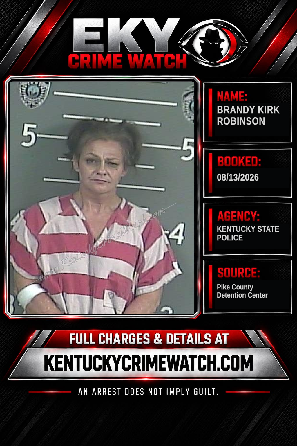 BRANDY KIRK ROBINSON booking image