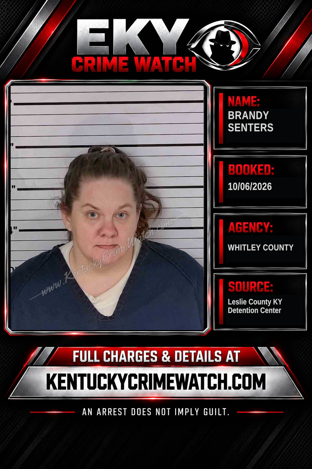 BRANDY SENTERS booking image