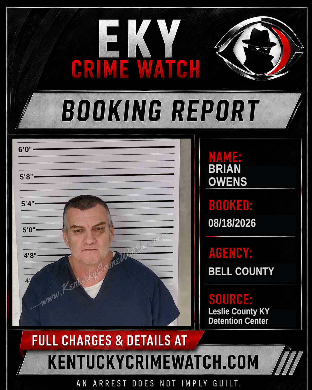 BRIAN OWENS booking image