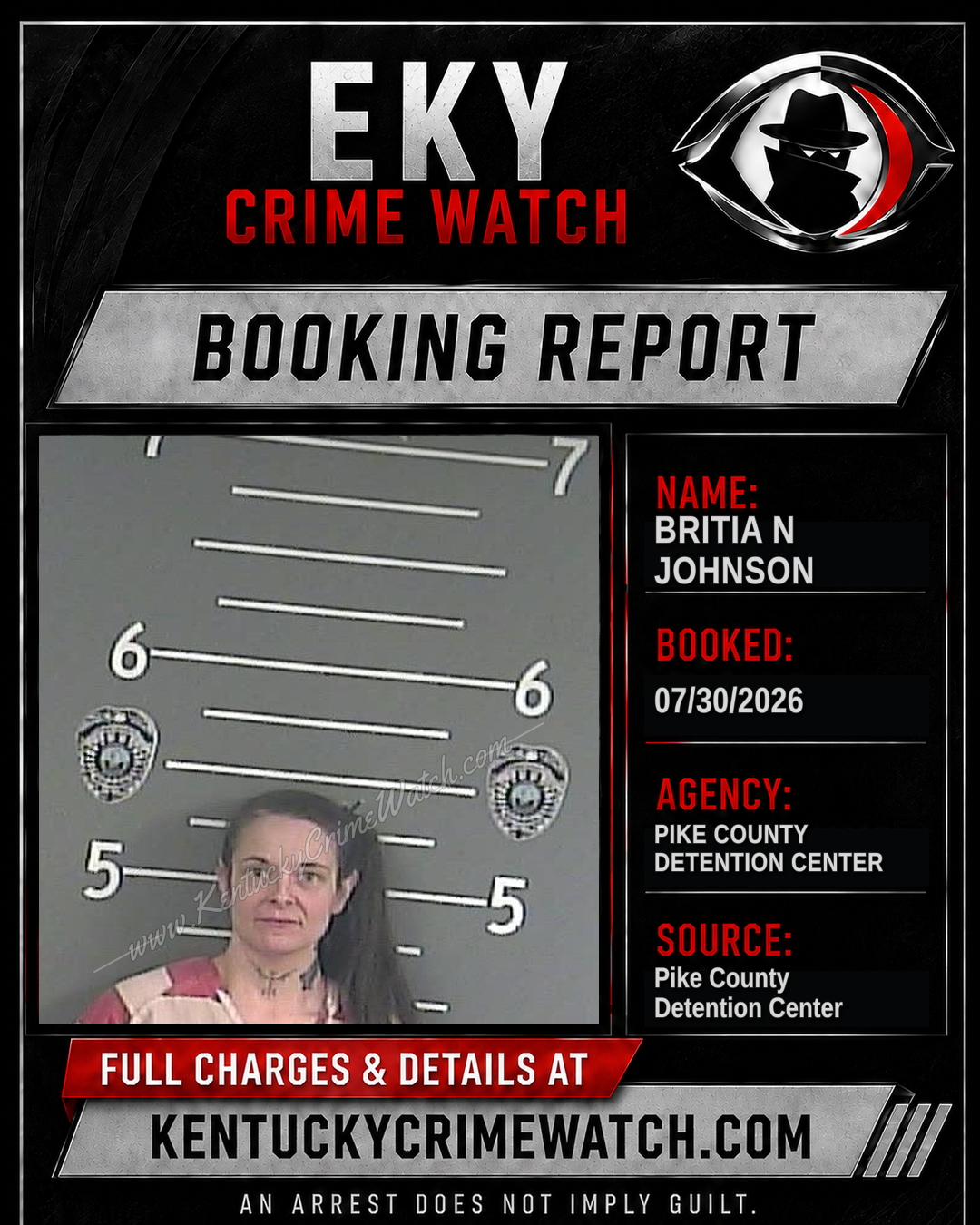 BRITIA N JOHNSON booking image