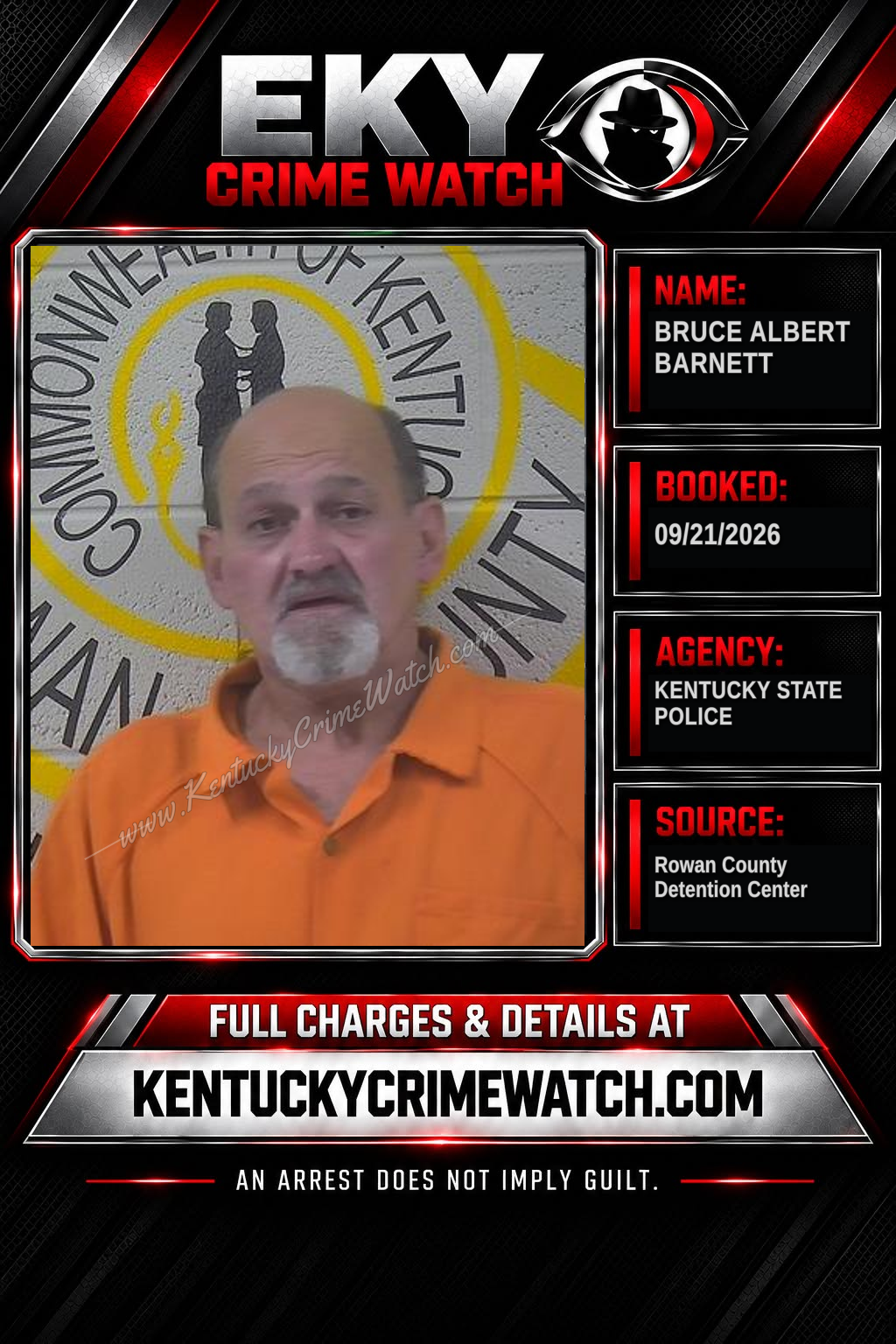 BRUCE ALBERT BARNETT booking image
