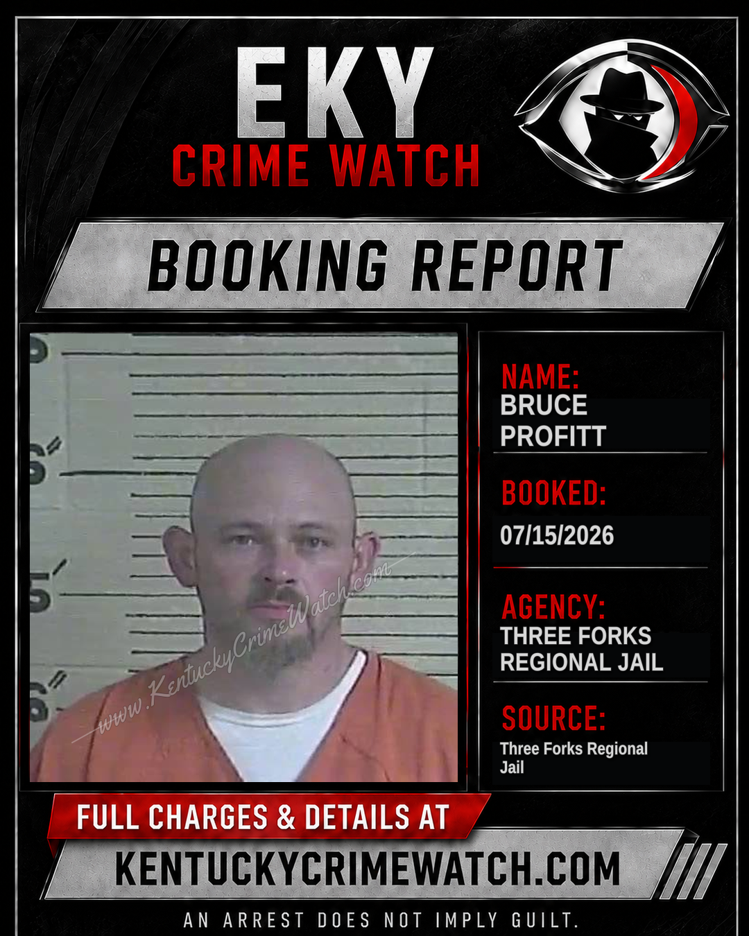 Bruce Profitt booking image