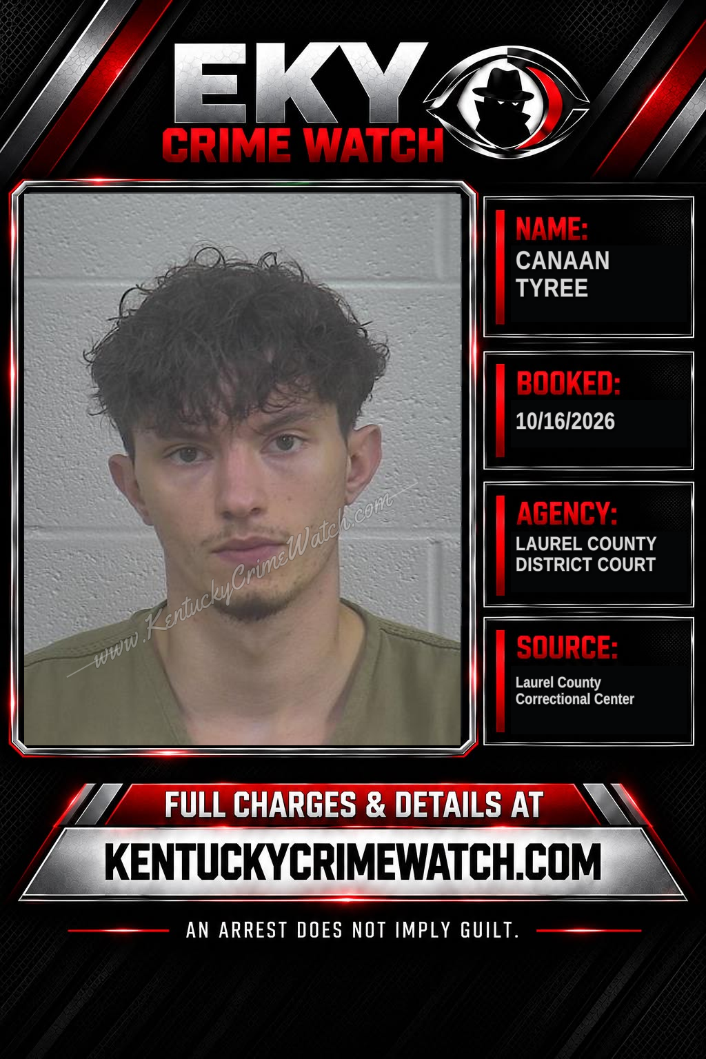 CANAAN TYREE booking image