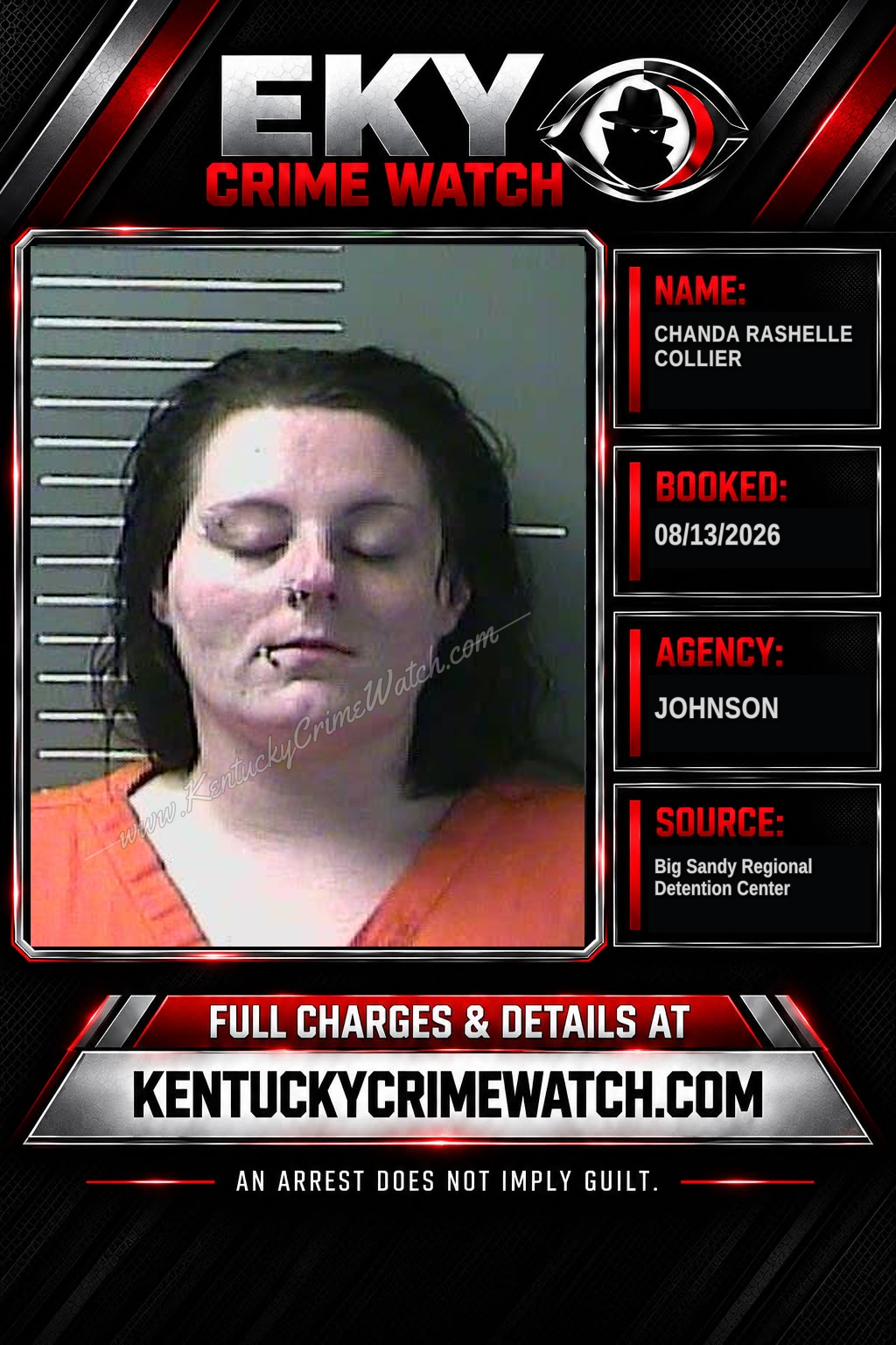 CHANDA RASHELLE COLLIER booking image