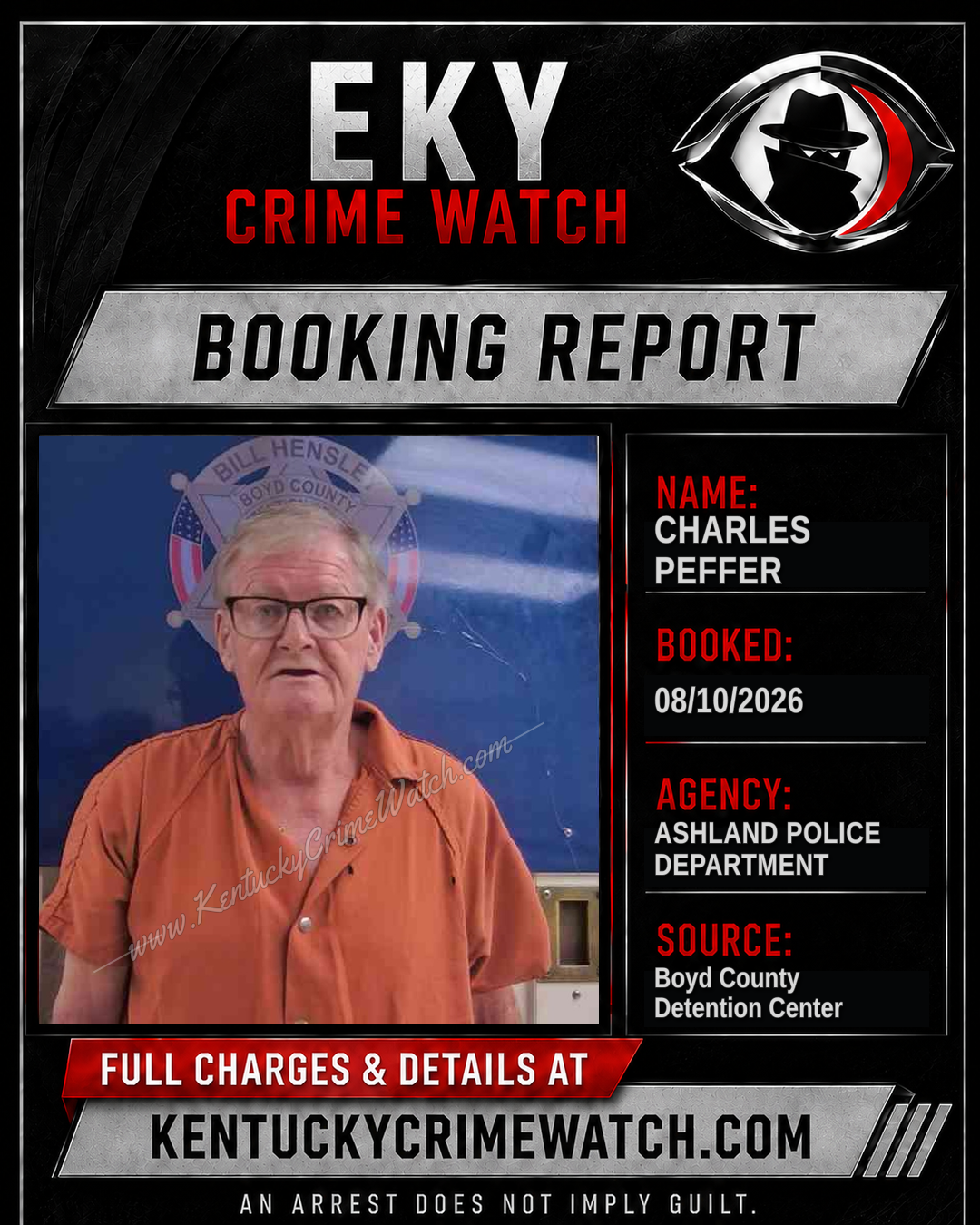 CHARLES PEFFER booking image