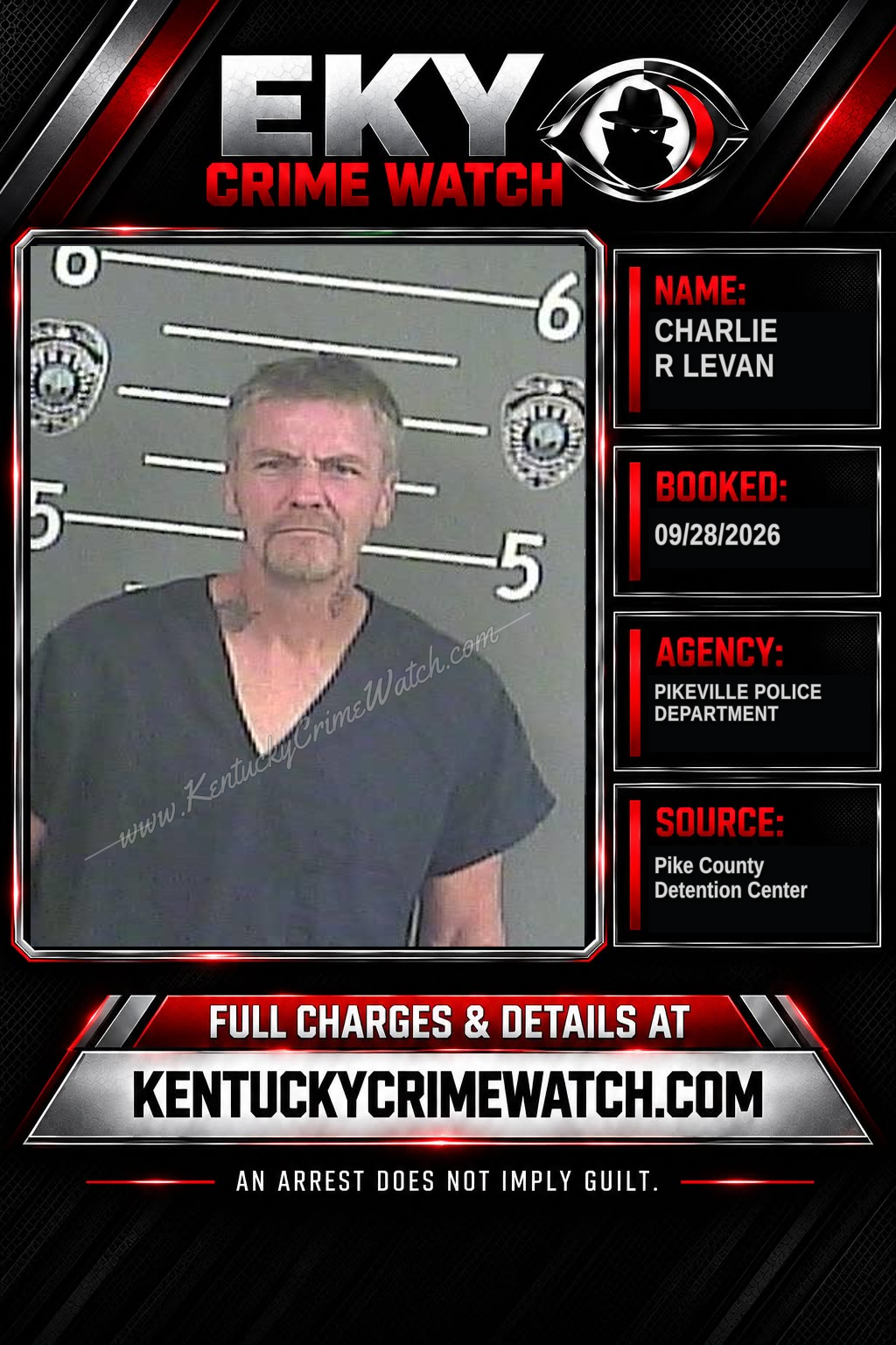 CHARLIE R LEVAN booking image