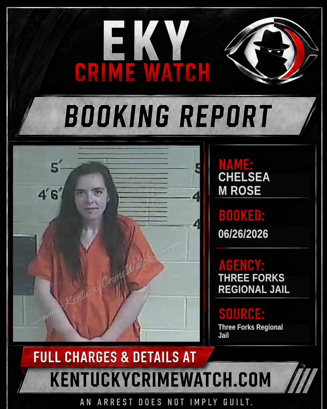 Chelsea M Rose booking image