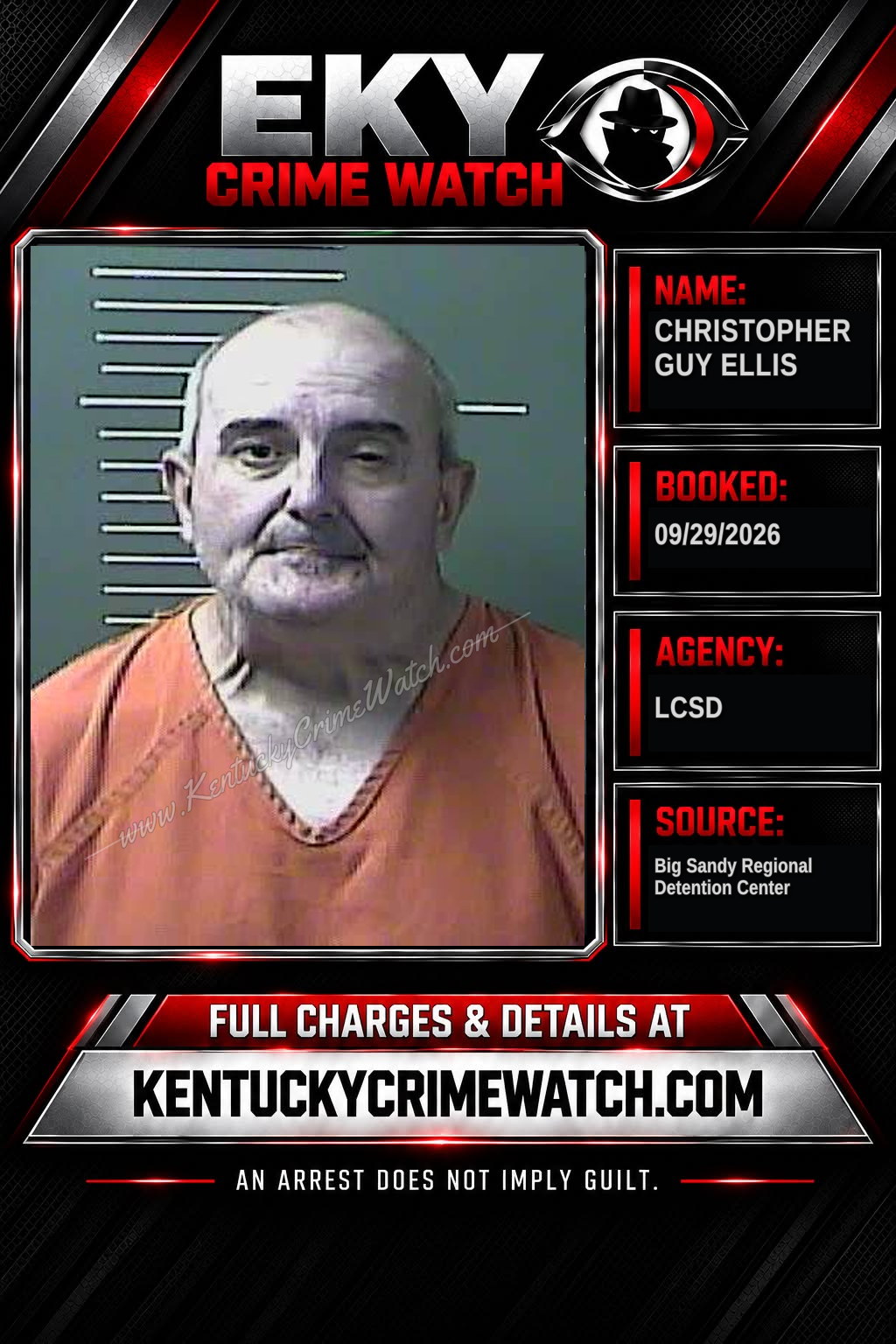 CHRISTOPHER GUY ELLIS booking image