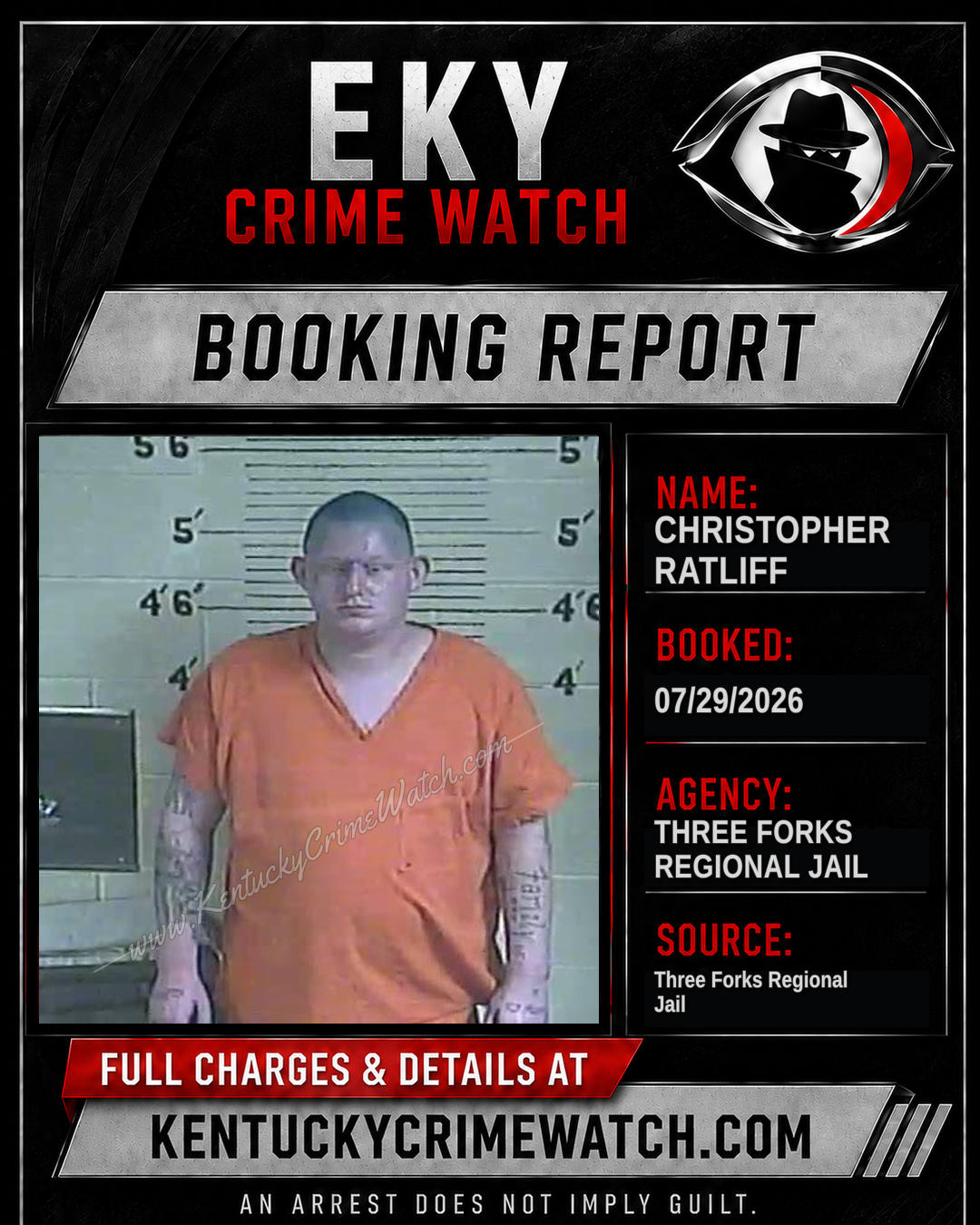 Christopher Ratliff booking image