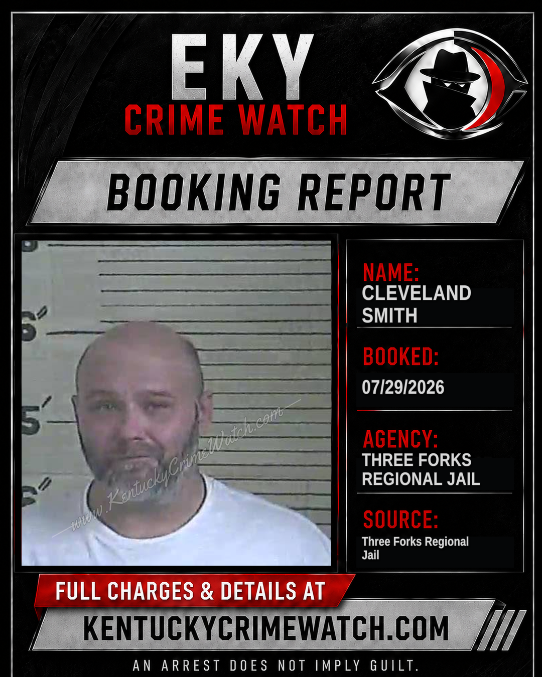 Cleveland Smith booking image