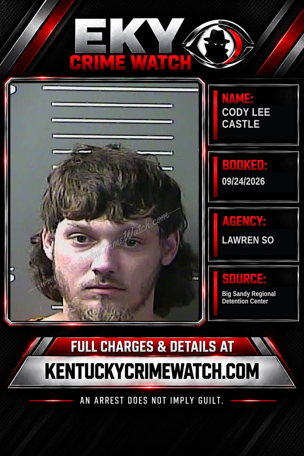 CODY LEE CASTLE booking image
