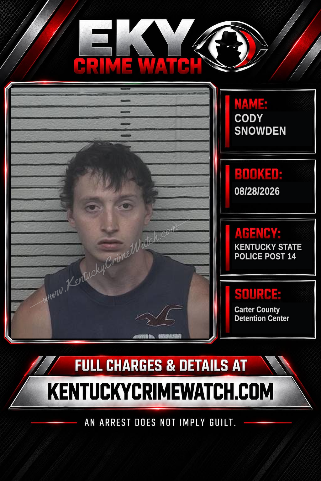 CODY SNOWDEN booking image
