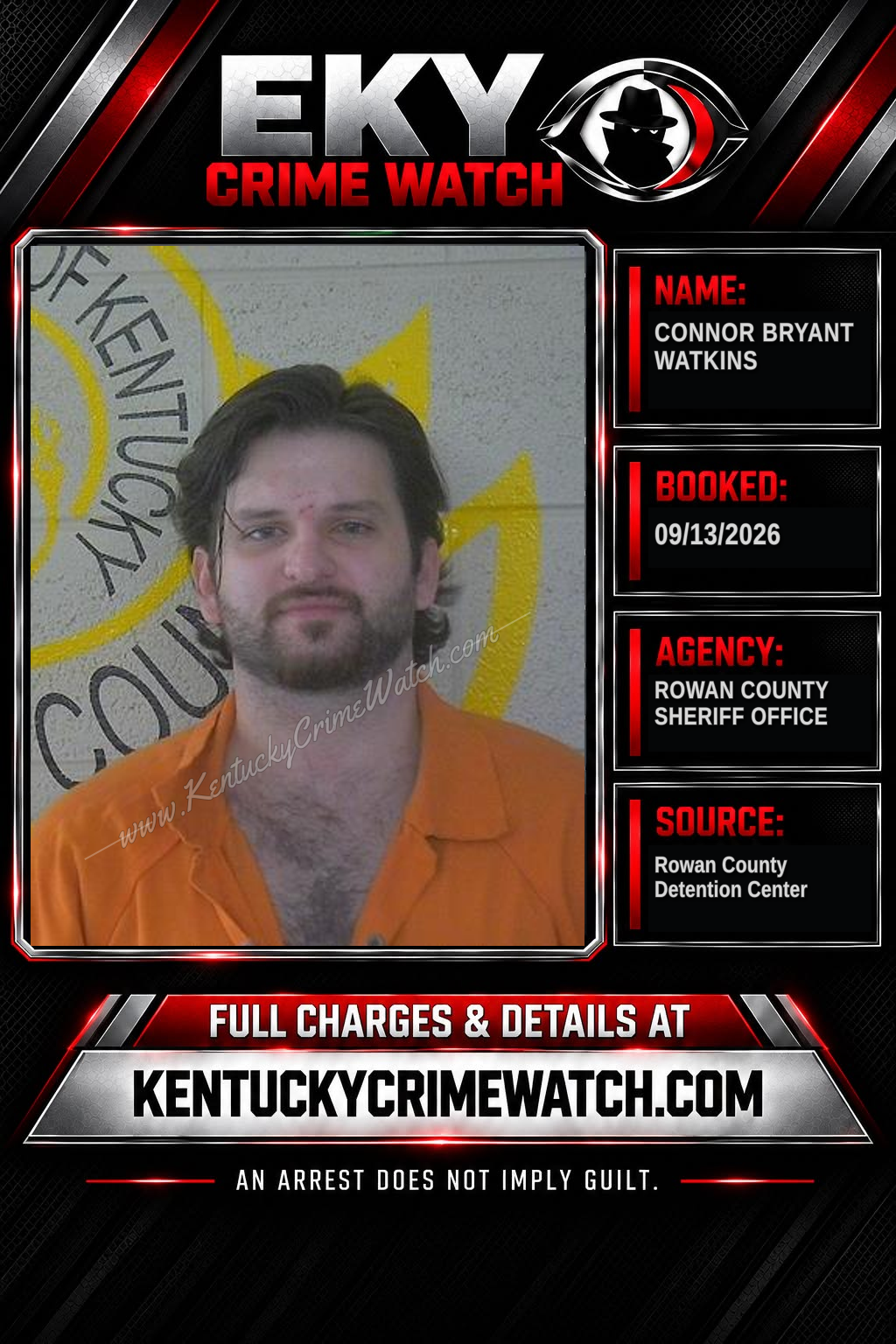CONNOR BRYANT WATKINS booking image