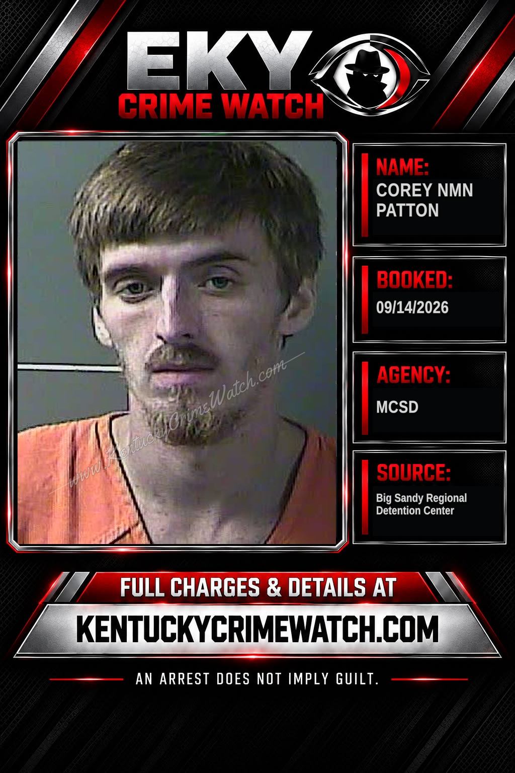 COREY NMN PATTON booking image