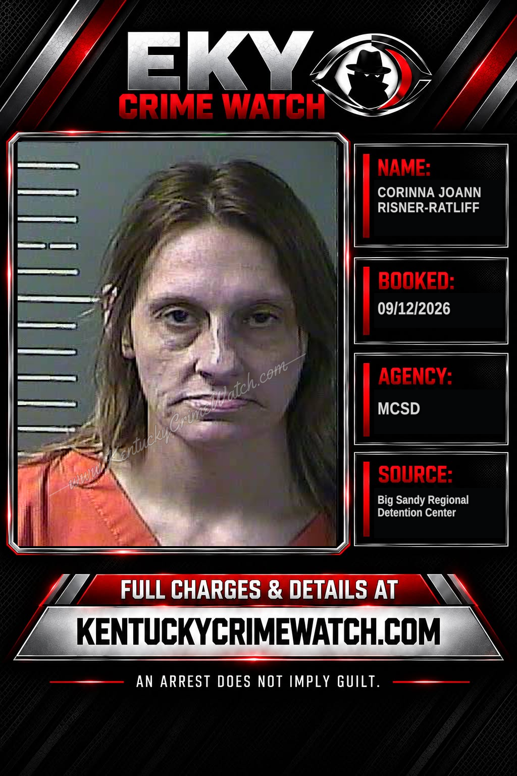 CORINNA JOANN RISNER-RATLIFF booking image