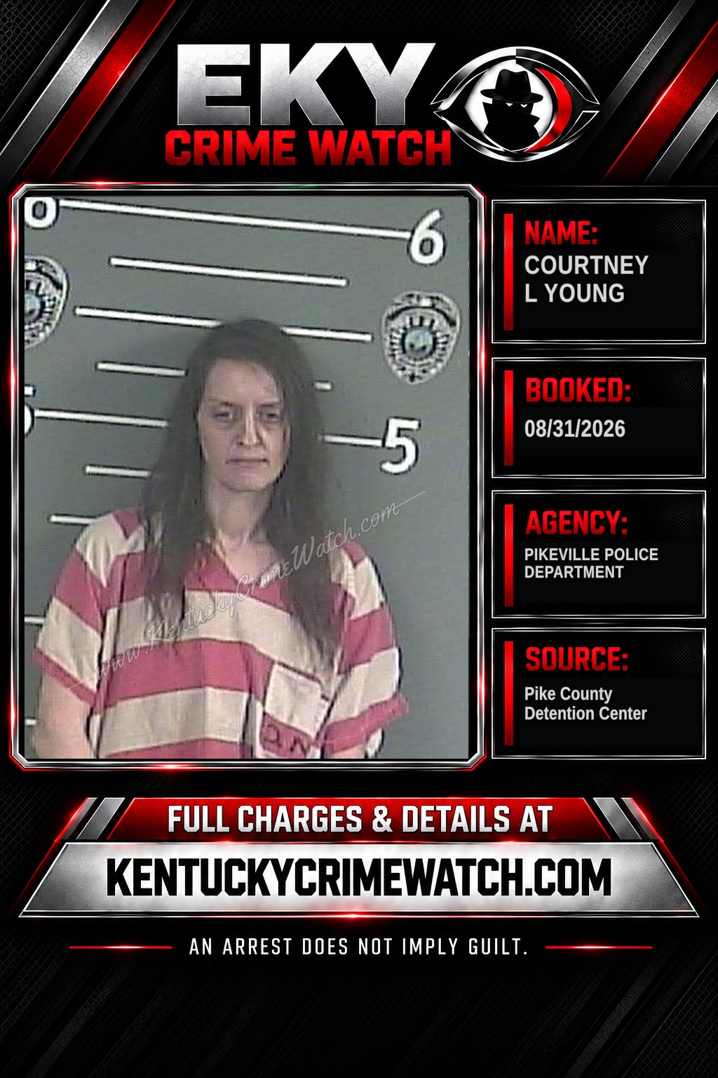 COURTNEY L YOUNG booking image