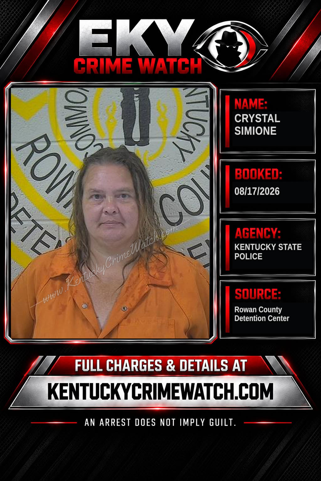 CRYSTAL SIMIONE booking image