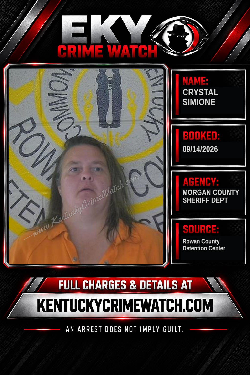 CRYSTAL SIMIONE booking image
